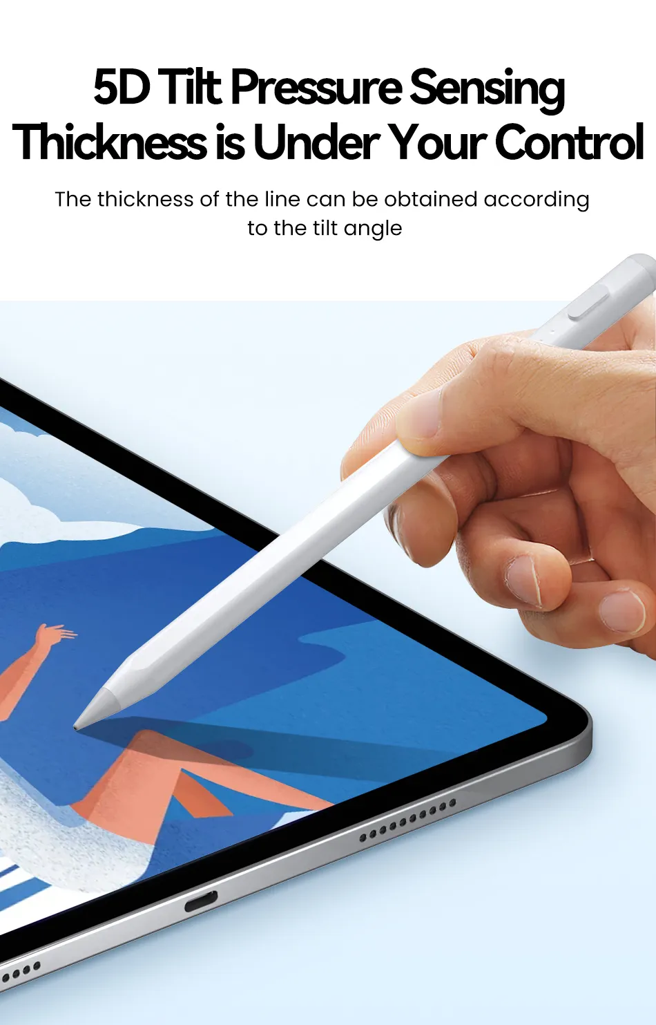 Stylet iPad Pro – Précision et Performance pour Artistes et Professionnels ✍️📱