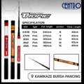 tegeg carbon centro tropic ruas pendek ruas 40 cm kaku. 