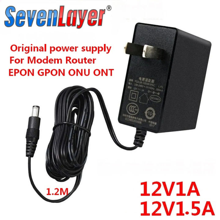 12V1A Power Supply for Modem Router GPON EPON Ont Onu 12V1.5A power