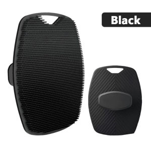 2 in 1 Bath Brush SPA Silicone Brush Set Hair Brush Body Scrubber & Scalp Massage Shower Tool