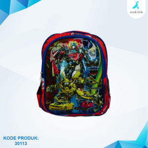 Tas Ransel Anak Model Batok Timbul Transformer Optimus Prime 30113