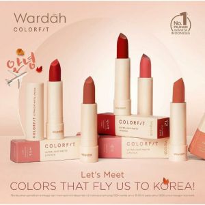 Wardah Colorfit Last All Day Lip Paint | Wardah Matte Long Lasting Liquid Lipstick
