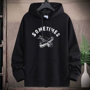 IELGY 13 Color plus size Cotton Hooded Sweat Mens New Pocket Loose Casual Mens and Womens Same Style Top Aircraft Printing