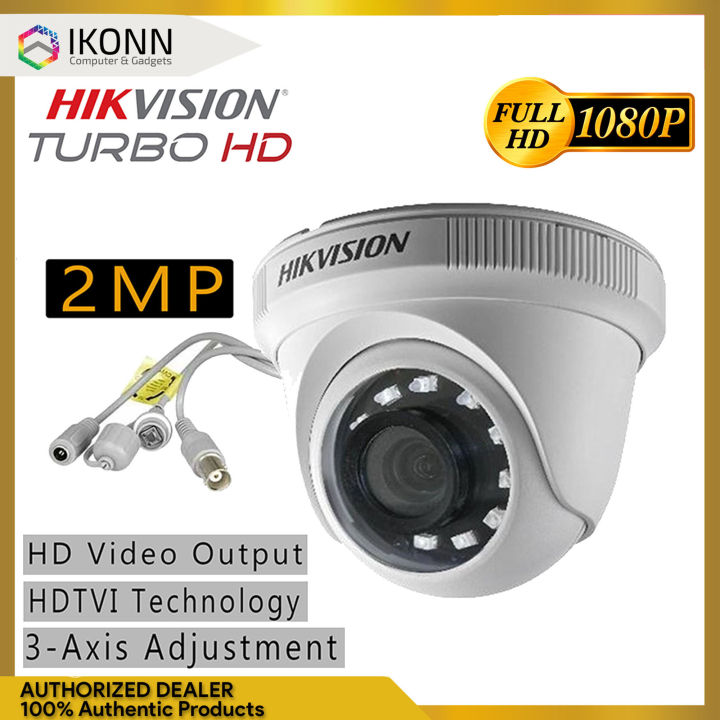hikvision Dome Camera 2mp (1080p) Analog Camera / Indoor / IR camera ...