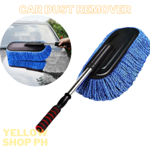 YELLOW SHOP Superfine Fiber Car Duster Suit Retractable Microfiber Car Dust Mop Home Cleaning Dust Removal Brushes