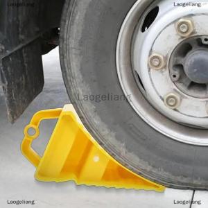[COD] Laogeliang Portable Wheel Chock with Handles Vehicle Car Truck Wheel Tire Chock Stop Block Anti-slip Plastic Base Tire Support Pad