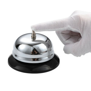 Call Bell Service Ring Stainless Steel Service Bell Kitchen Hotel Bell Restaurant Bar Bell