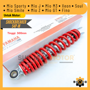 Shockbreaker Kualitas Original Yamaha 54P Merah Shock Breaker Mio M3 Soul GT Fino Mio J Sok Belakang Breker Shok Beker Sokbreker Ori YGP