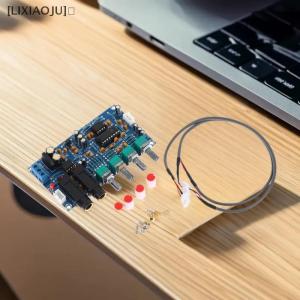 [LIXIAOJU] 1Pcs PT2399 Digital Microphone Amplifier Board Module Audio Signal Mixer Multi-Channels Mixing Board Karaoke OK Amplifier Module