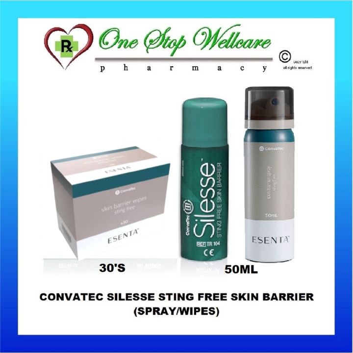 Convatec Esenta Sting-Free Adhesive Remover Spray and Wipes