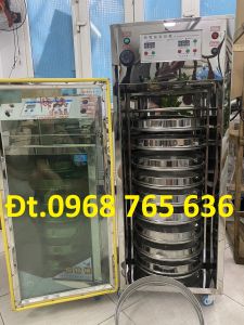Tủ sấy 10 khay tròn Máy sấy dược liêu thảo dược viên hoàn thuốc đông y khay tròn hàng nhập khẩu cao cấp