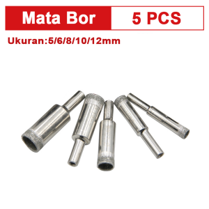 NESO 15/10PCS set mata bor kaca keramik granit marmer batu porselen diamond hss holesaw pelubang