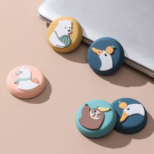 ESFDGL Anti-collision Door Crash Pad Animals Design Wall Protector Door Handle Bumper Cartoon Simple Door Stopper Cabinet