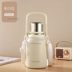 OHHDEER Stainless Steel Thermos Cup (316) (OUYUE) Insulated Cup Large Capacity Water Bottle 不锈钢保温杯