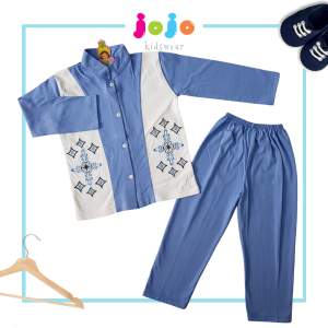 Setelan Koko Anak Laki-Laki Muslim Fashion 2021 Usia 1 - 5 Tahun Jojo Kids - BK 02