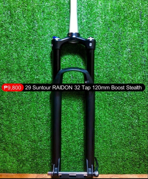 Suntour Suntour RAIDON 32 29 Tapered 120mm Boost Stealth Fork Brand new Part out 100 Original Lazada PH