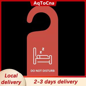 [COD] AqToCna Ship within 24 hours Do Not Disturb Door Sign Hanging Sign Shop Pendant Room Cleaning Double-sided Door Tags For Club Cafe Hotel