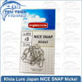 Khóa Lure Snap Japan Nice Snap Nickel. 