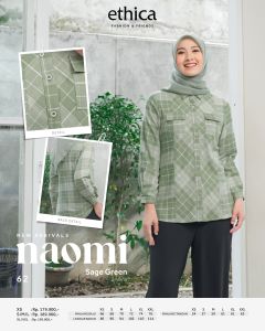 BLOUSE ETHICA NAOMI 62 ATASAN WANITA TERBARU DAILY KASUAL KEKINIAN KULIAH KONDANGAN TERMURAHHH