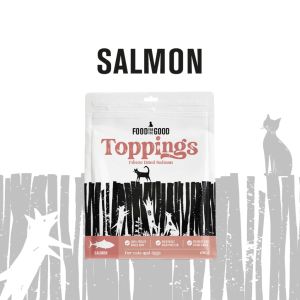 Food For The Good FFTG Freeze Dried Toppings for Cats & Dogs Chicken Beef Duck Salmon 4 Flavours