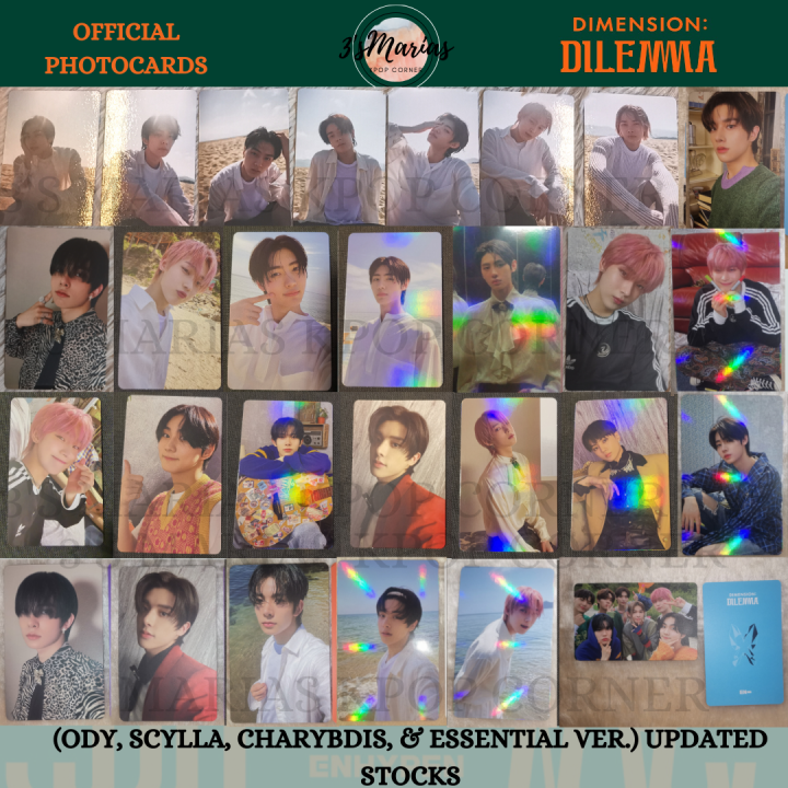 ENHYPEN OFFICIAL DIMENSION DILEMMA PHOTOCARDS (ONHAND & READY TO