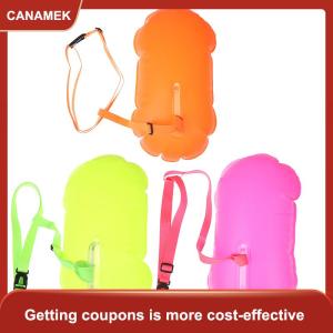 【CANAMEK】 1PC PVC bơi phao an toàn không khí khô Tow Bag Float Inflatable tín hiệu trôi Túi