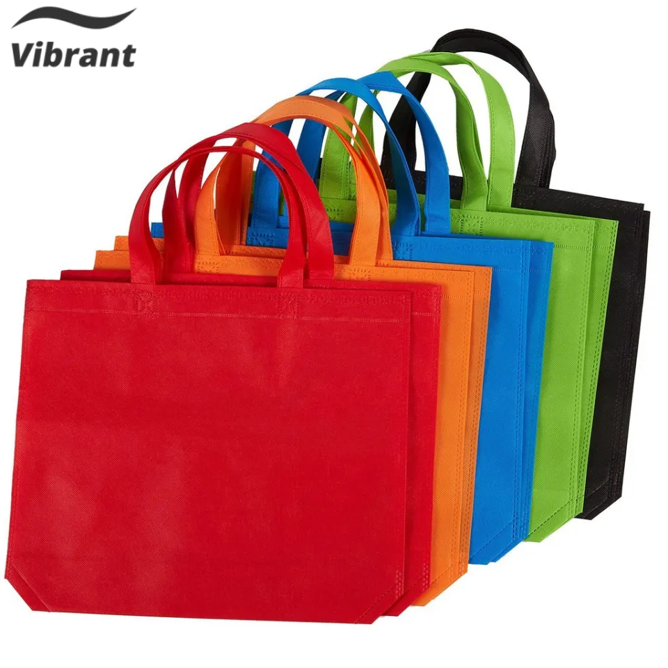 Sando Eco Bag Foldable Eco Bag With Button Horizontal Shopping