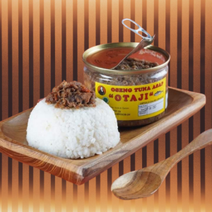 Otaji Oseng Tuna Asap Kemasan 250 Gram