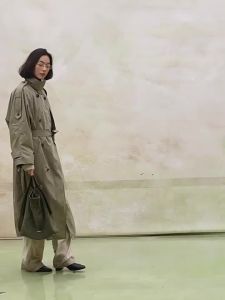 Song Suede ear-loop tote bag mountain-style bucket bag simple and casual large capacity suitable for commuting can be carried by hand worn as a shoulder bag or slung across the body
