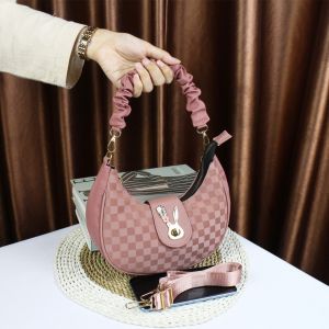 Tas Jinjing Selempang Bahu 2in1 Cantik Motif Catur Tas Pesta Kondangan Casual Hobo Wanita Slingbag