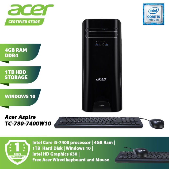Clearance Sales] Acer Aspire TC-780-7400 Desktop