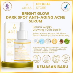 Adera Serum Wajah Glowing Putih Bersih Bebas Jerawat Kusam Flek Hitam Kerutan Berminyak Komedo Bopeng Sudah BPOM HALAL