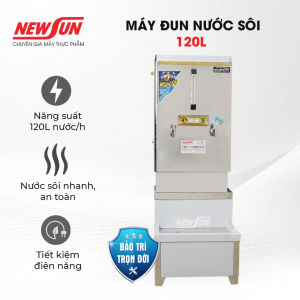 Máy đun nước nóng có chân bệ 120L Newsun - Nước sôi nhanh an toàn tiết kiệm điện