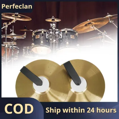 Crash Cymbal Drum Cymbals Easy Carrying Hand Cymbals Sturdy Multifunction for Music Festivals Concert Drum Players Children