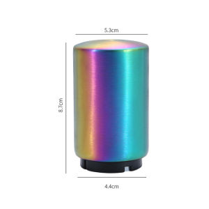 Onetwone stainless steel Automatic Beer Bottle Opener Magnet Beer Opener Stainless Steel Push Down Opener Wine Beer Soda Cap Opener