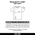 DAVIE JONES [BE FEARLESS] เสื้อยืดผู้ชาย Graphic Regular Fit T-Shirt สีกรม น้ำตาล WA0261. 