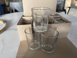 Merkon Small Shot Glass Set of 12PCS High Quality Glassware for Souvenir and Giveaways Baptismal glass