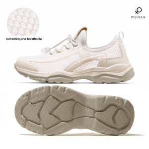 Cameljeans รองเท้ากีฬาสำหรับคุณแม่ผ้าตาข่ายหน้าร้อนระบายอากาศรองเท้าผู้หญิงกลวงกันลื่น