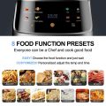 OOKAS LCD Touch Air Fryer 7L 9L Digital Household Automatic Intelligent Electric Fryer Machine. 