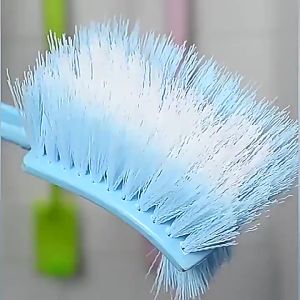 Chổi cọ bồn cầu 2 đầu cán dài 40cm bàn chải chà bồn cầu nhà vệ sinh nhà tắm 2 đầu làm sạch mọi góc Vuadienmay