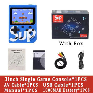 Game Box Classic Retro Mini Gameboy Handheld Game play on TV 400 Games Built-in Rechargeable
