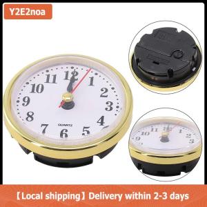 【Local shipping】 Classic Clock Craft Quartz Movement Dia.65mm Round Clocks Insert Roman Number Little Clock Arabic Numbers Wall Decor