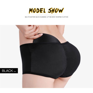 Hip Padding Fake Butt Lifting Body Shaper One-piece Type Fake Butt Butt-lifting Pants Honey Peach Butt Shaping Pants