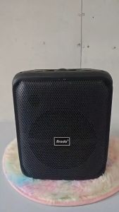BTS-1740 Portable 40W Bluetooth Karaoke Speaker na may Colorful RGB Ball Light at Dalawang Wireless Mic 1800mAh Battery Support USB TF para sa Indoor Home Karaoke Party