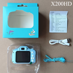 X2 Children Mini Digital Camera Can Take Pictures HD Video Kids Projection Video Camera Kids Gift