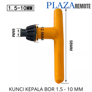 KUNCI PEMBUKA & PENGENCANG KEPALA BOR 1.5 - 10 MM