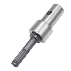 Round Shank 2 Slots Drill Bit Adapter for Electric Drill Converters for Earth Auger Head Connector Practical Head Tool