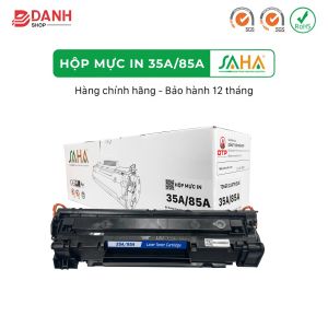 Hộp mực 35A/85A - SAHA - Hộp mực máy in HP: LaserJet P1005 1006 1102 1212NF 1505 1515 / M1120 1130 1132MF 1210 1319 1522