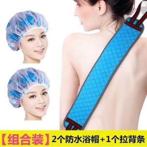 [1-6 Pack] Waterproof Bathroom Hat Cute Shower Hat Womens Thickened Shampoo Hat Anti Oil Smoke Hat