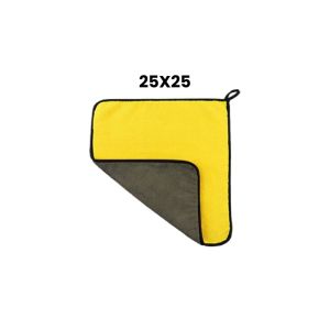 Kain Lap Microfiber Serbaguna Uk 30x30cm Car Wipe Cloth Universal / Kain Lap Dapur Motor Kaca Multifungsi / Kain Lap Mobil 2 Sisi dengan Gantungan PH C945